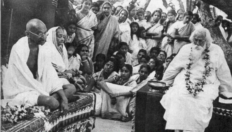 'Mahatma Gandhi and Rabindranath Tagore' - The Culturium