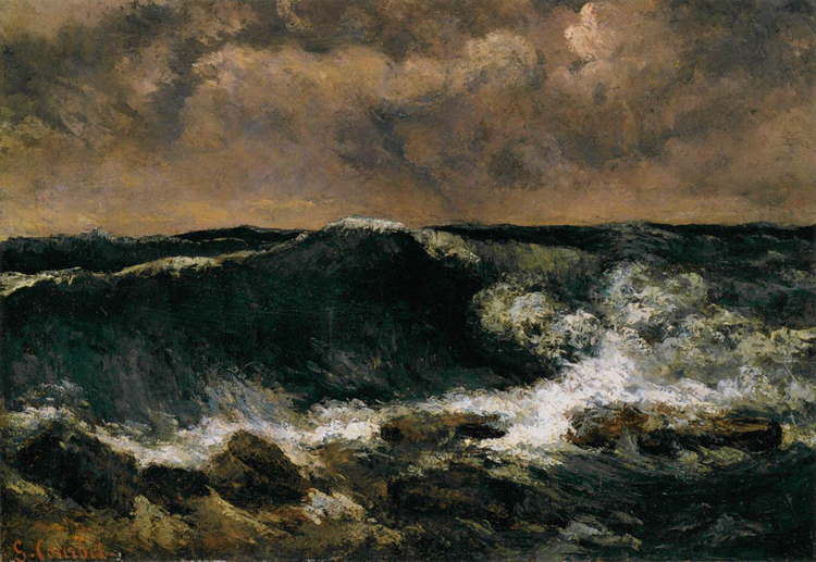 Gustave Courbet, The Wave - The Culturium