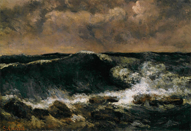 Gustave Courbet, The Wave - The Culturium