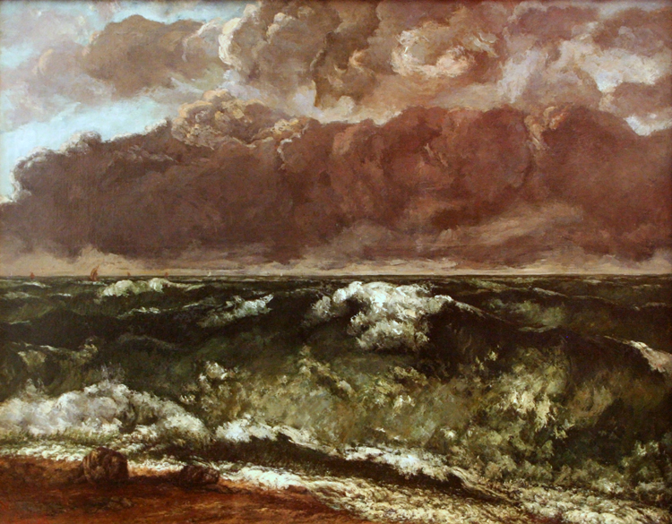 Gustave Courbet, The Wave - The Culturium