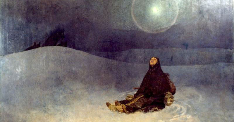 Alphonse Mucha, Woman in the Wilderness - The Culturium