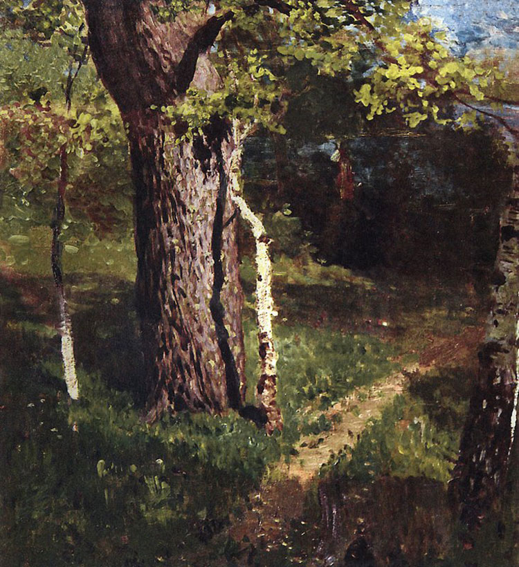 Isaac Levitan, Oak and Birch - The Culturium