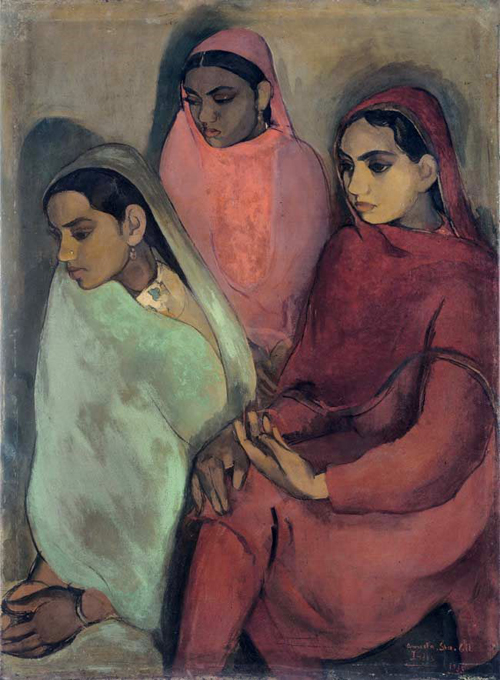 Amrita Sher-Gil, Three Girls - The Culturium