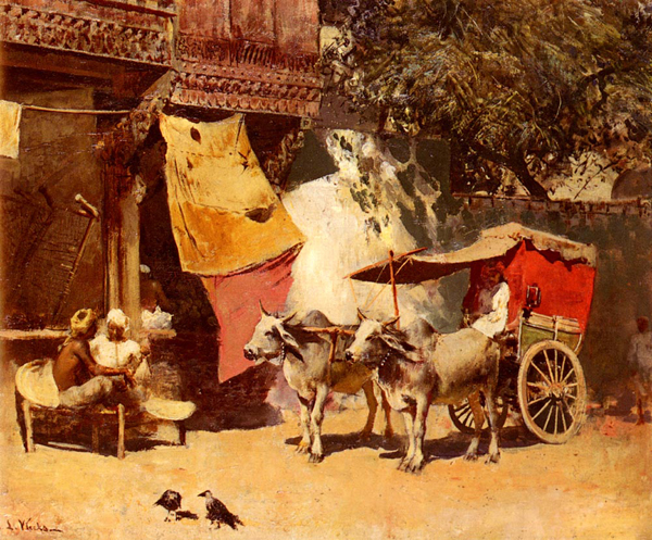 Edwin Lord Weeks, An Indian Gharry - The Culturium