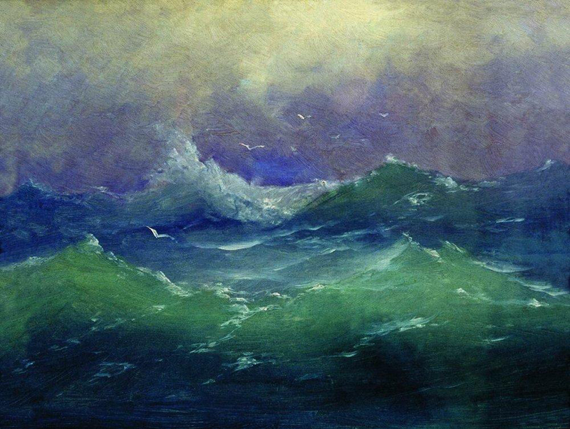 Arkhip Kuindzhi, Waves - The Culturium