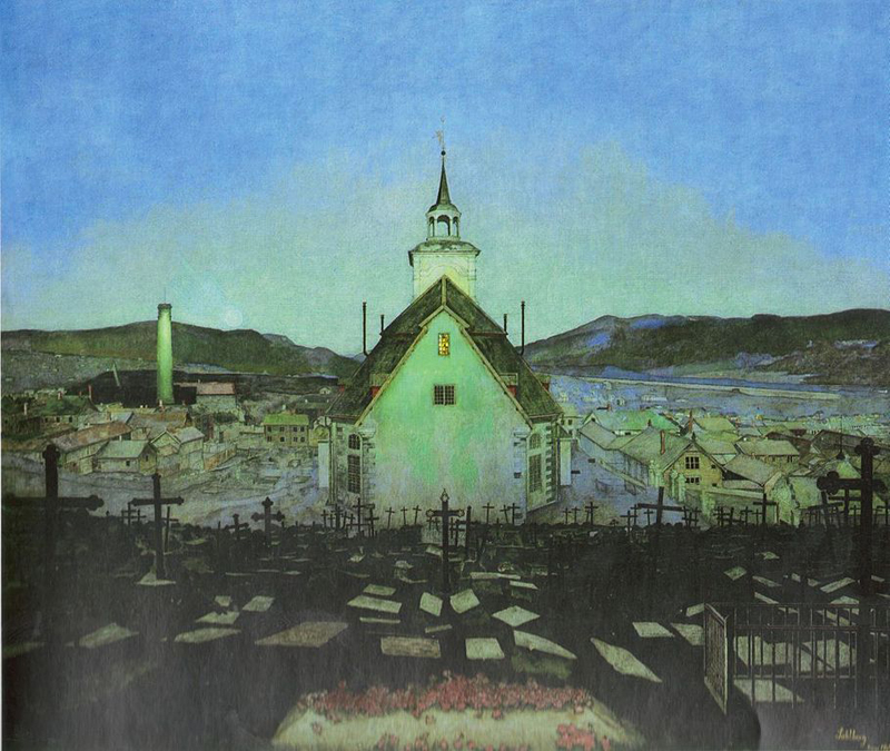 Harald Sohlberg, Night - The Culturium