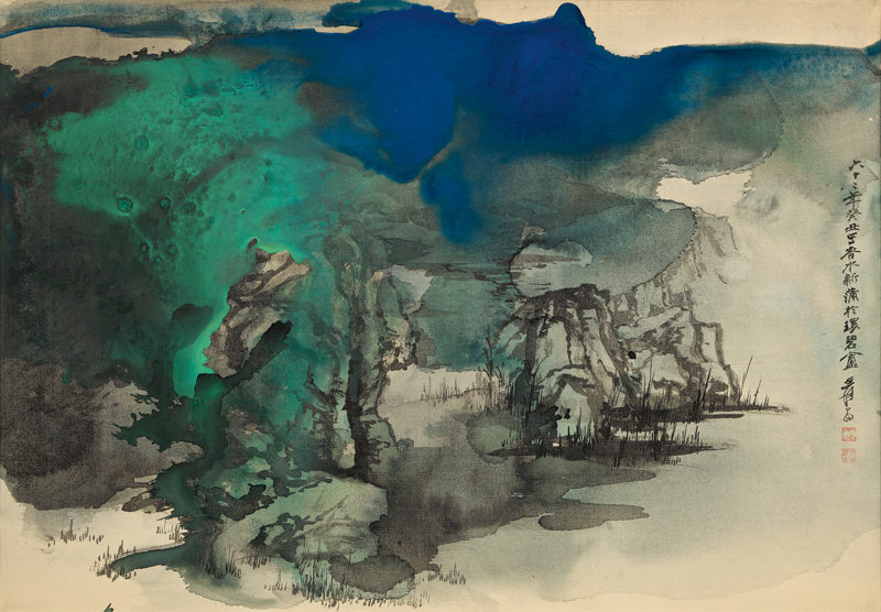 Zhang Daqian, Spring Landscape - The Culturium