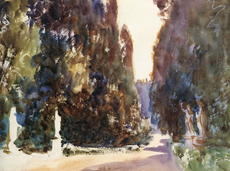 John Singer Sargent, Boboli Gardens, Florence- The Culturium