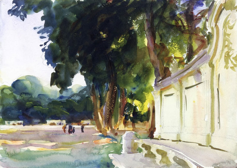 John Singer Sargent, Spanish Midday, Aranjuez - The Culturium