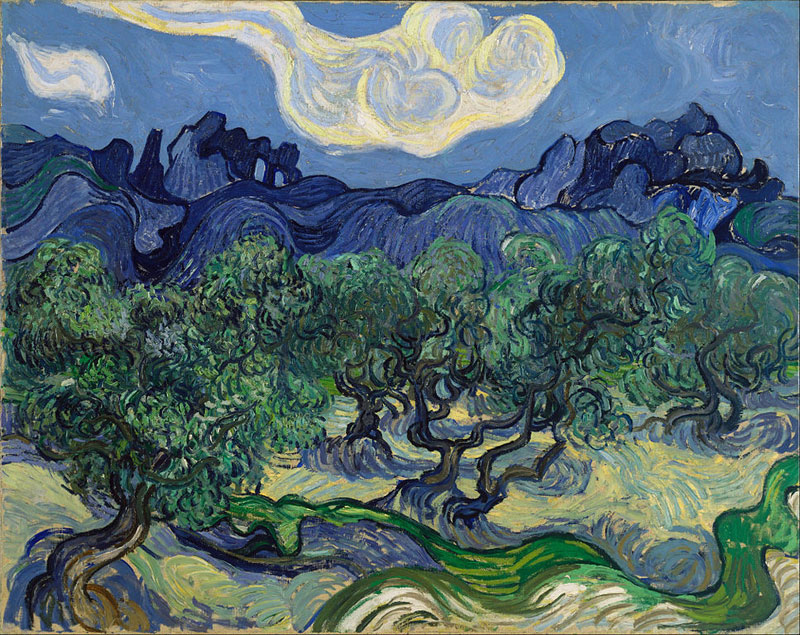 Vincent van Gogh, The Olive Trees - The Culturium