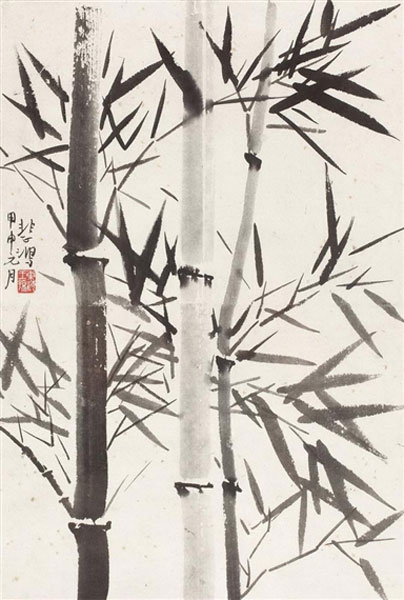 Xu Beihong, Bamboo - The Culturium