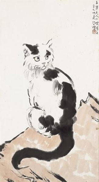 Xu Beihong, Cat - The Culturium