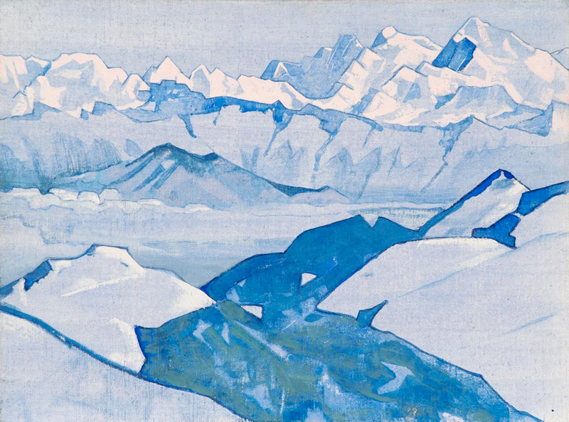 Nicholas Roerich, Everest Range - The Culturium