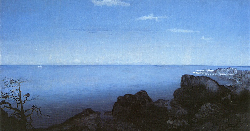 Harald Oskar Sohlberg, Andante (Study) - The Culturium