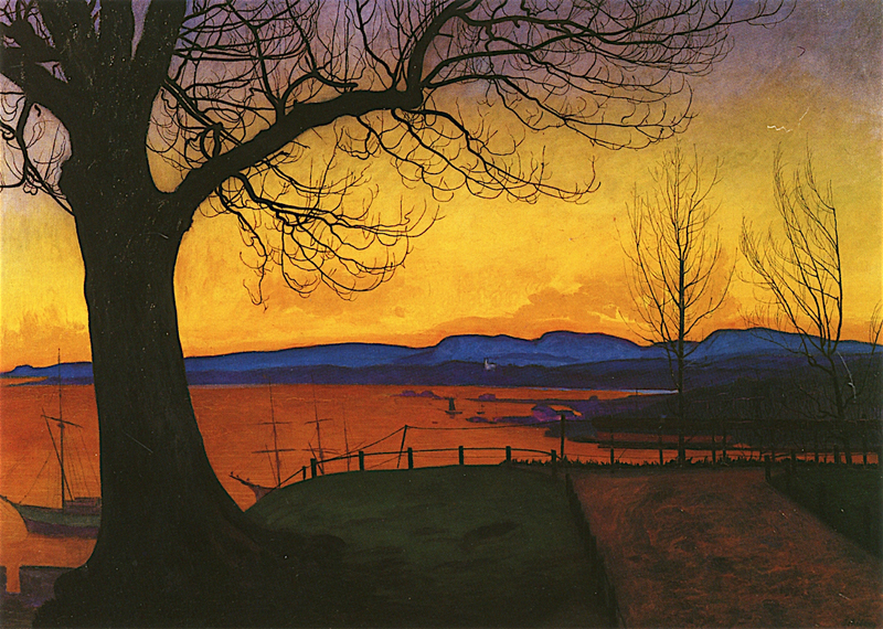 Harald Oskar Sohlberg, Evening Akershus - The Culturium