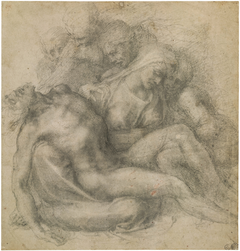 Michelangelo Buonarroti, The Lamentation over the Dead Christ, c. 1540 - The Culturium