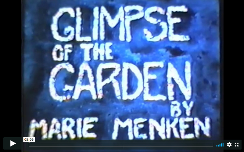 Marie Menken, Glimpse of the Garden - The Culturium