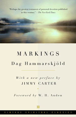 Dag Hammarskjold, Markings - The Culturium