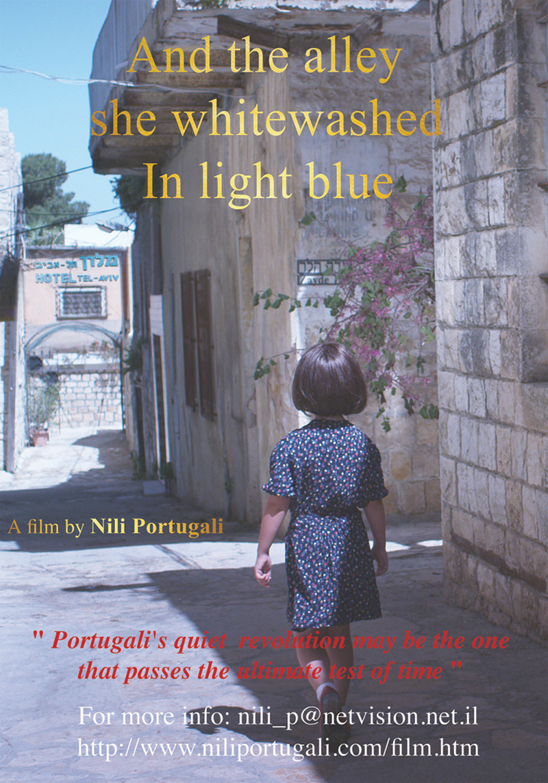 Nili Portugali, And the Alley She Whitewashed in Light Blue - The Culturium