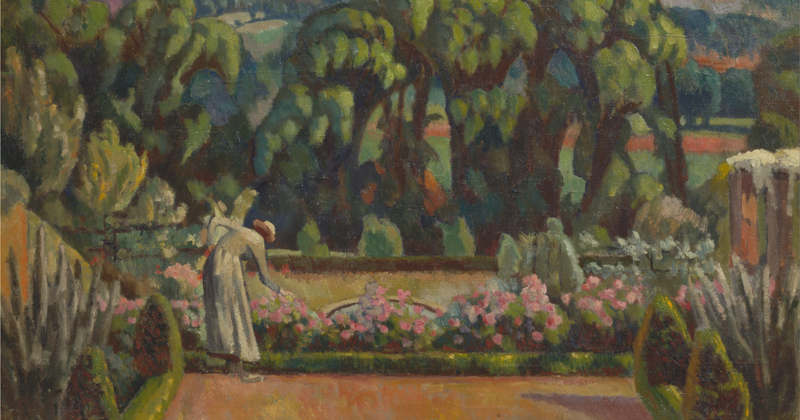 Roger Fry, The Artist's Garden at Durbins, Guildford - The Culturium