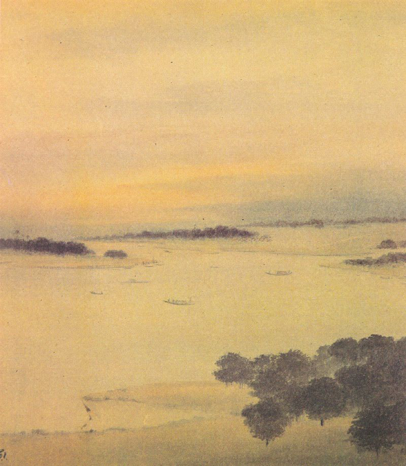 Gaganendranath Tagore, Bengal Landscape - The Culturium