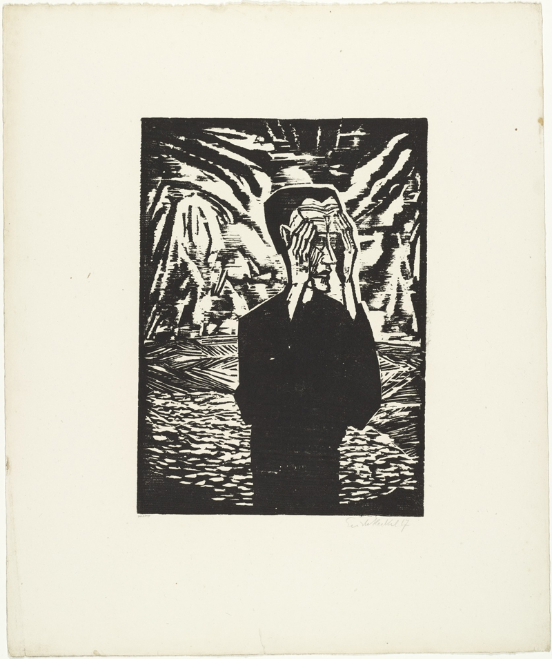 Erich Heckel, Man on a Plain - The Culturium