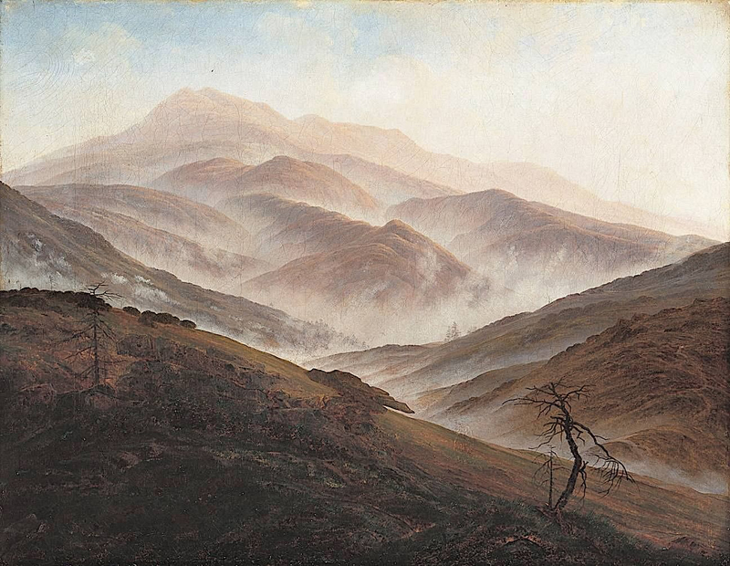 Caspar David Friedrich, Wandering Silent Vertexes and Frozen Peaks - The Culturium