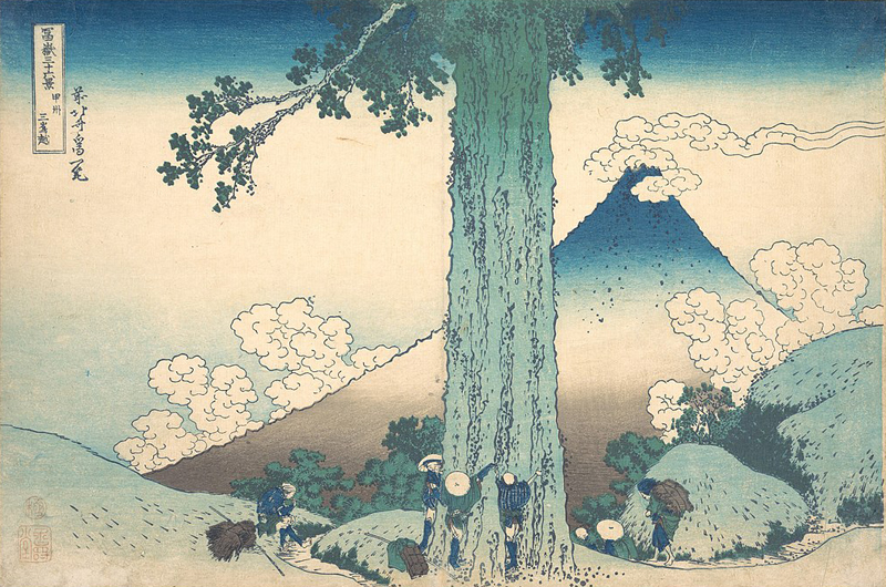 Katsushika Hokusai, Thirty-Six Views of Mount Fuji - The Culturium