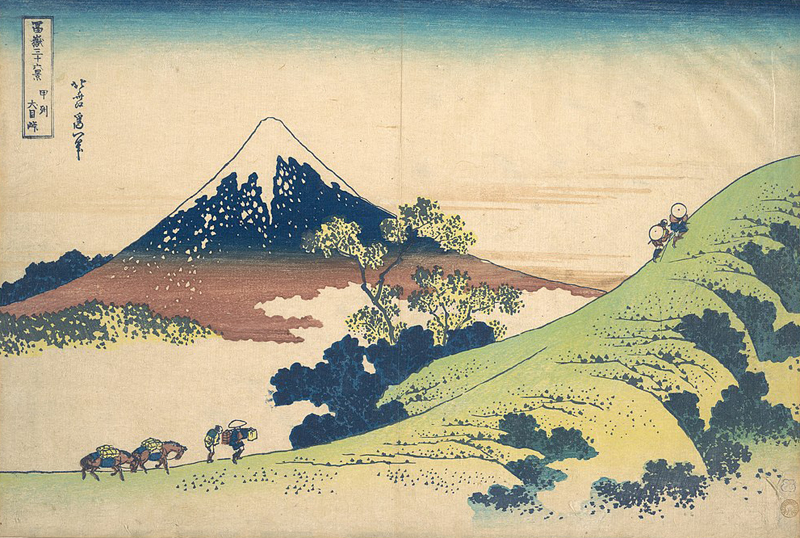 Katsushika Hokusai, Thirty-Six Views of Mount Fuji - The Culturium