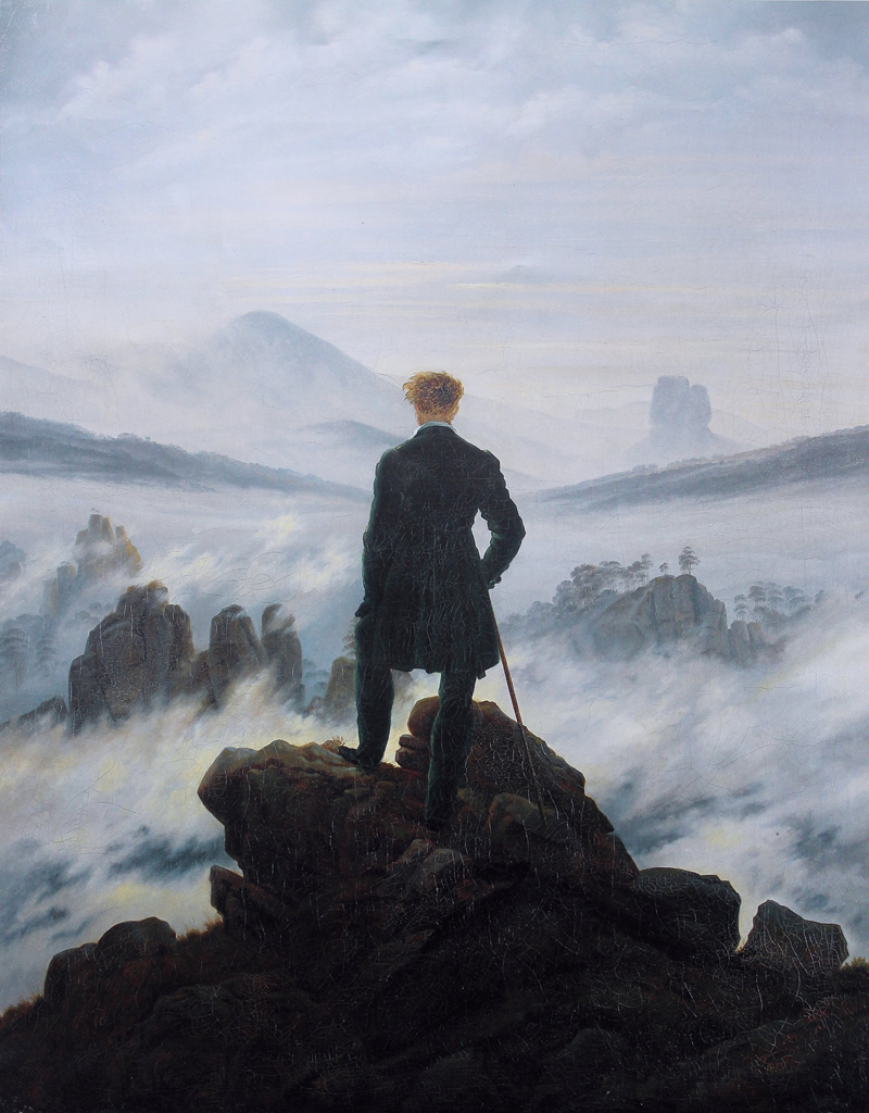 Caspar David Friedrich, Wanderer Above the Sea of Fog - The Culturium