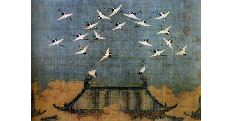 Zhao Ji, Emperor Huizong of Song, Cranes - The Culturium