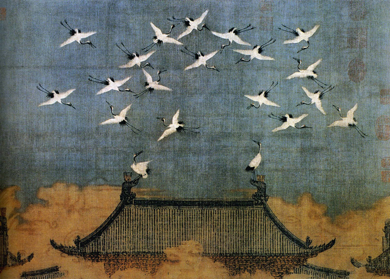Zhao Ji, Emperor Huizong of Song, Cranes - The Culturium