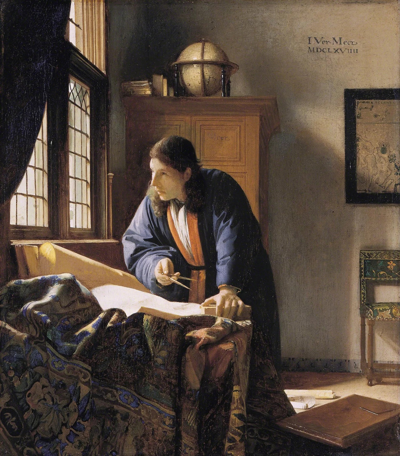Johannes Vermeer, The Geographer - The Culturium