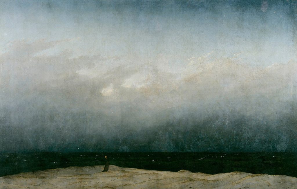 Caspar David Friedrich, The Monk by the Sea - The Culturium