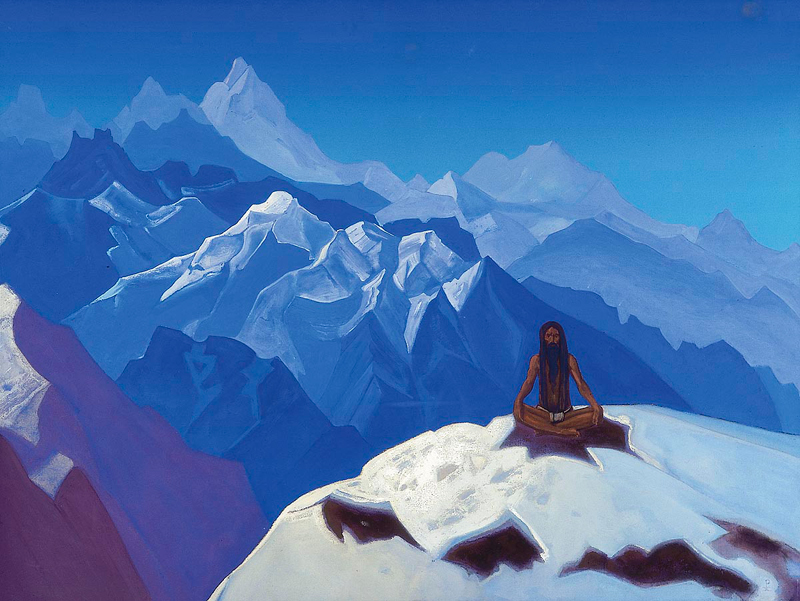 Nicholas Roerich, On the Heights (Tumo) - The Culturium