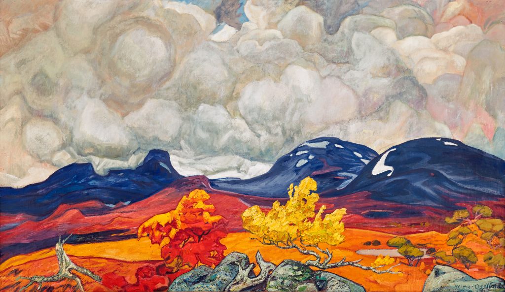Helmer Osslund, The Lapporten in Spring Colours - The Culturium