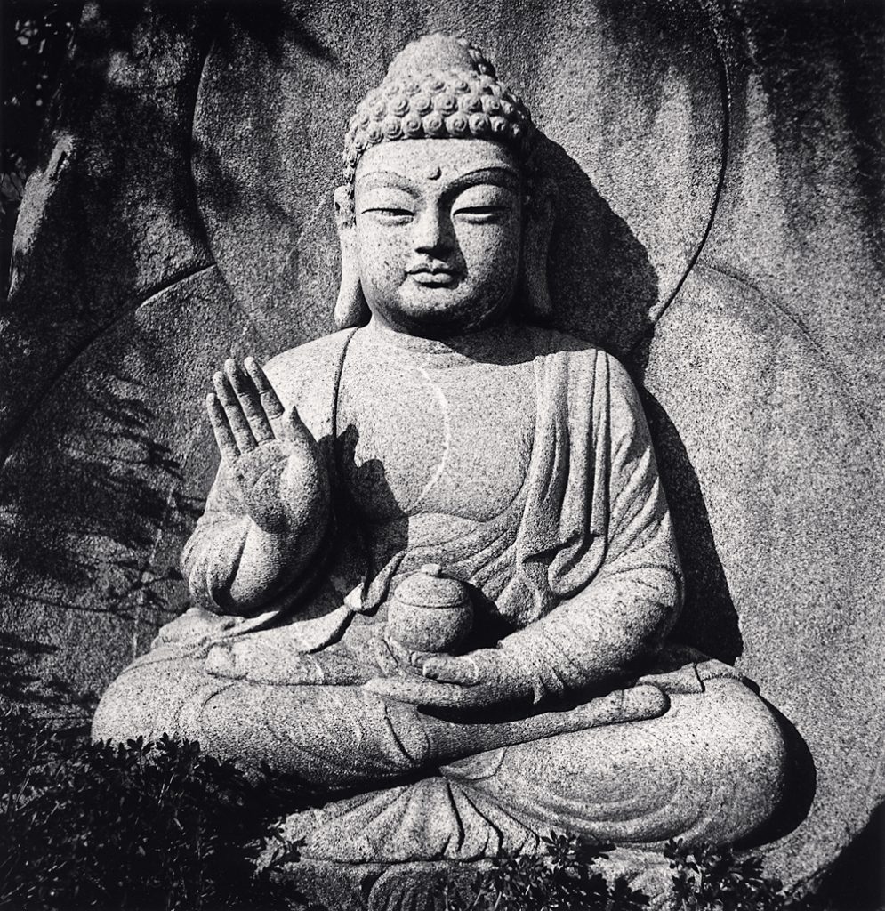 Michael Kenna, Medicine Buddha, Nammireuksa, Gangjin, Jeollanam-do, South Korea, 2018 - The Culturium