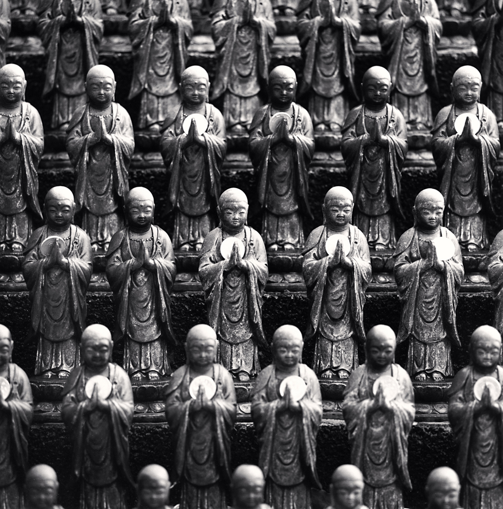 Michael Kenna, Sentai Jizo, Onsanji, Tokushima, Shikoku, Japan, 2003 - The Culturium