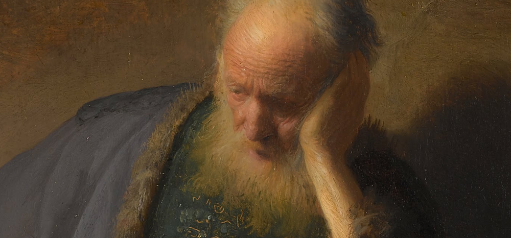 Rembrandt van Rijn, Jeremiah Lamenting the Destruction of Jerusalem - The Culturium