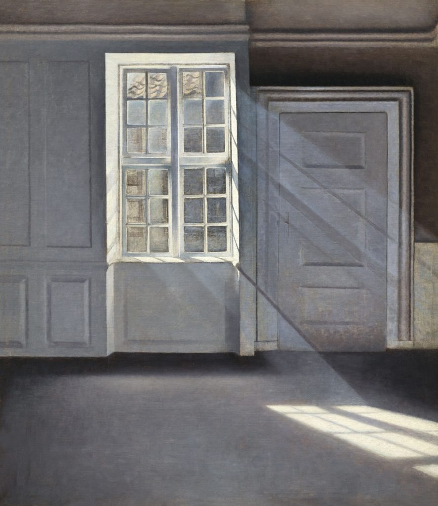 Vilhelm Hammershøi, Dust Motes Dancing in Sunbeams - The Culturium